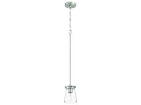 Craftmade Connell 1-Light Brushed Polished Nickel Mini Pendant