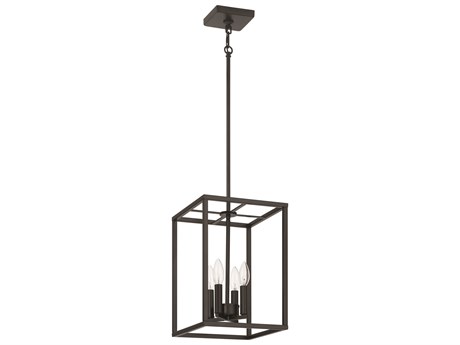 Craftmade Signature Foyer 4-Light Flat Black Mini Pendant