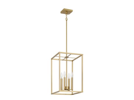 Craftmade Signature Foyer 4-Light Satin Brass Mini Pendant
