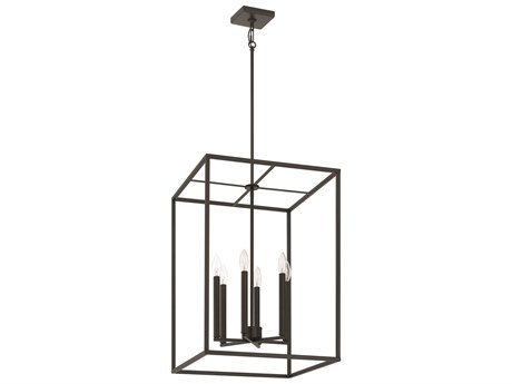Craftmade Signature Foyer 6-Light Flat Black Pendant