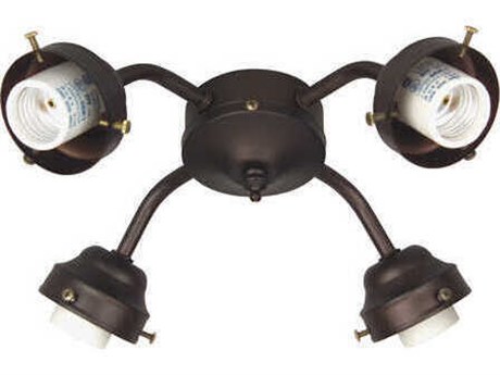 Craftmade Universal Oiled Bronze 4 - Light Fitter