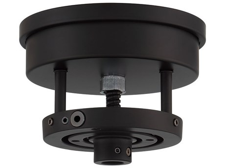 Craftmade Flat Black Slope Mount Adapter