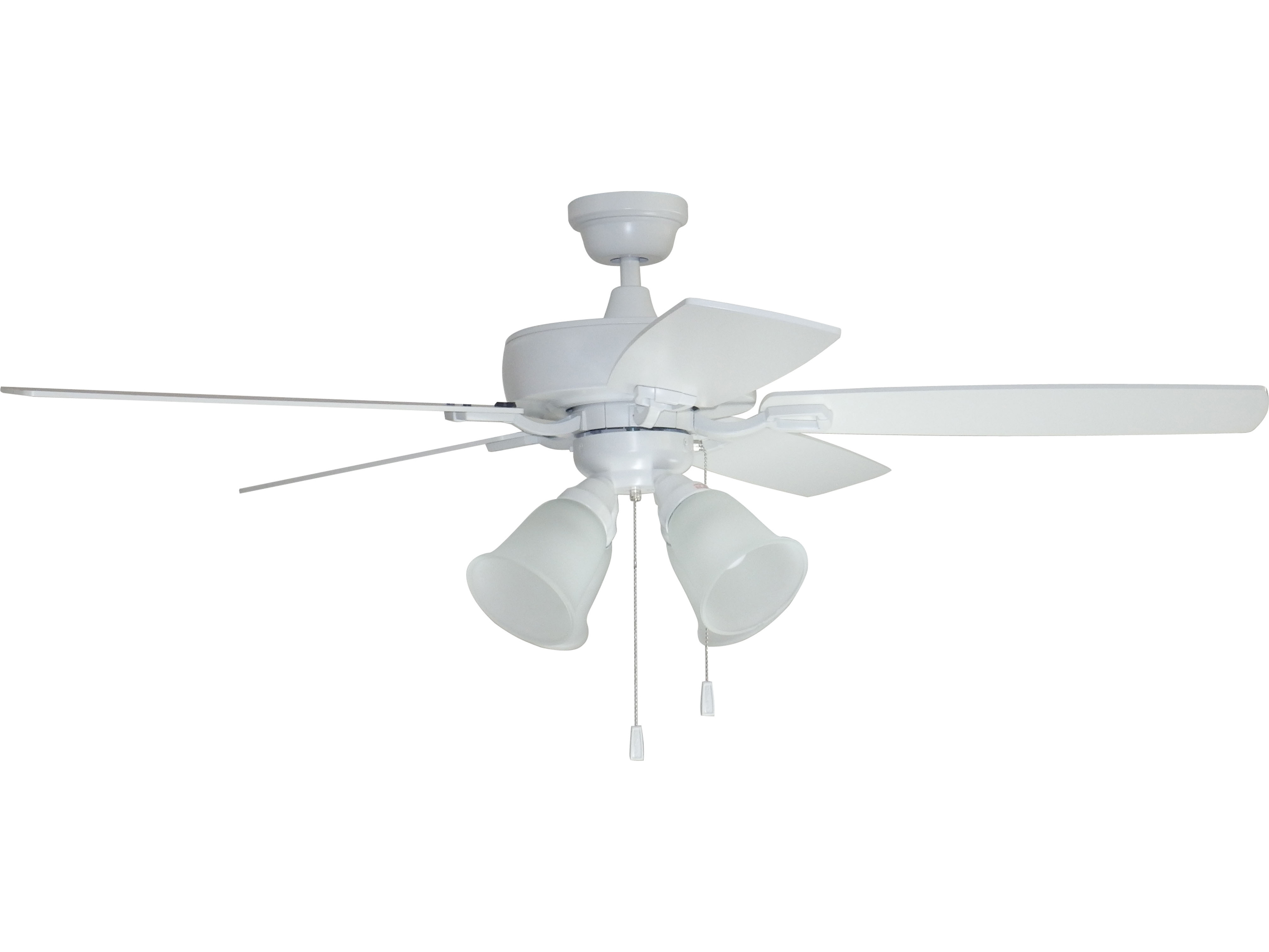 Craftmade Twist N Click White 52'' Wide Indoor Ceiling Fan with