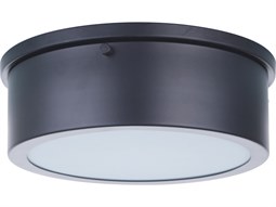 Meyda Ziggy Strip White LED Geometric Flush Mount | MY231961