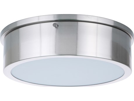 Craftmade Fenn Brushed Polished Nickel LED Drum Flush Mount