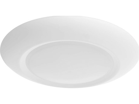 Craftmade 1-Light White Round Flush Mount