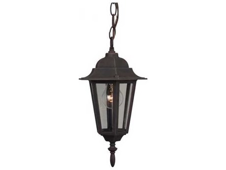 Craftmade Straight Glass 1 - Light Outdoor Hanging Light
