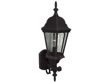 Craftmade Straight Glass 1 - Light Outdoor Wall Light