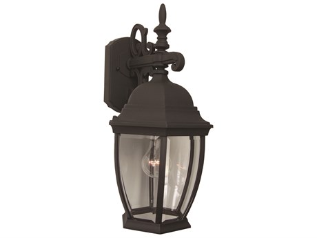Craftmade Bent Glass 1 - Light Outdoor Wall Light