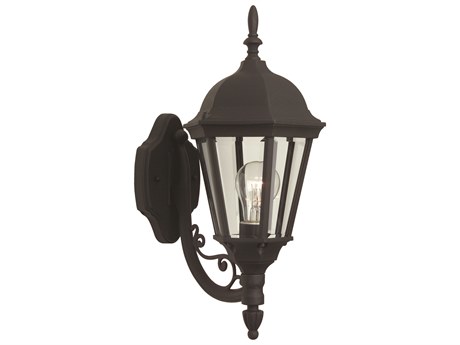 Craftmade Straight Glass 1 - Light Outdoor Wall Light