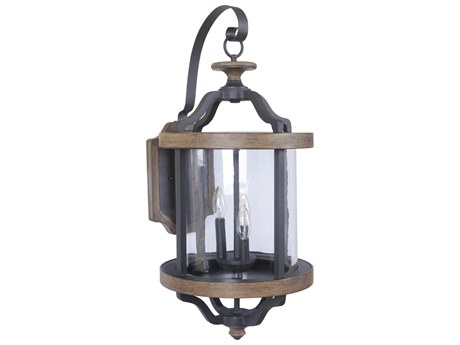 Craftmade Ashwood 3 - Light Outdoor Wall Light