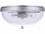 Craftmade Sivo 13" 2-Light Midnight Black Glass Bowl Flush Mount  CMZA3537MN