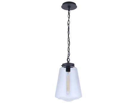 Craftmade Laclede 1-Light Midnight Black Glass Mini Pendant