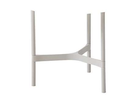 Cane Line Outdoor Twist Aluminum Small Coffee Table Base