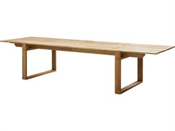Cane Line Outdoor Endless Teak 130''W x 39''D Rectangular Dining Table