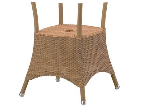 Cane Line Outdoor Lansing Wicker Small Dining Table Base