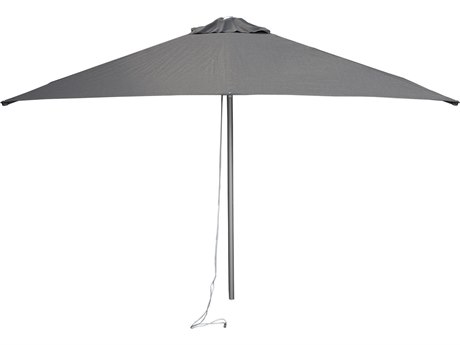 Cane Line Outdoor Harbour Parasol Aluminum 118'' Round Umbrella with Pulley System