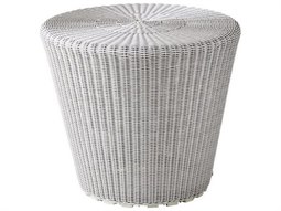 Cane Line Outdoor Kingston Wicker 18'' Round End Table / Footstool