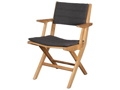 Cane Line Outdoor Flip Teak Folding Arm Chair