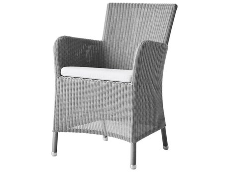 Cane Line Outdoor Hampstead Wicker Dining Arm Chair