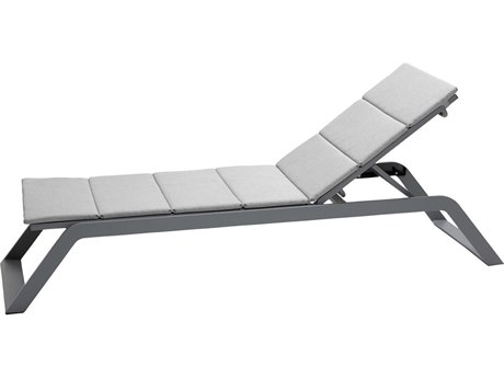 Cane Line Outdoor Siesta Aluminum Sling Sunbed Lounge Chaise