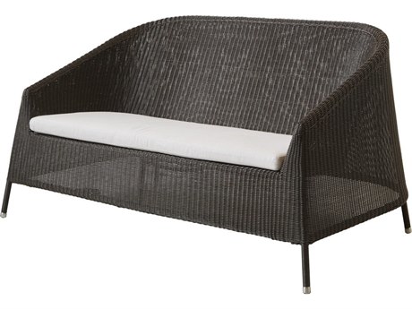 Cane Line Outdoor Kingston Wicker Stackable Sofa