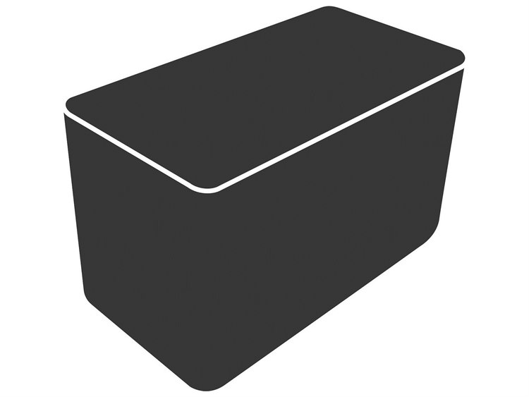 Cane Line Outdoor Dyed Polyester Black Sofa Cover