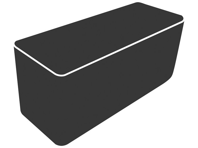 Cane Line Outdoor Dyed Polyester Black Sofa Cover