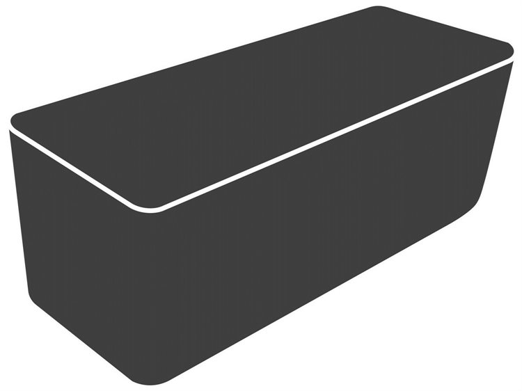 Cane Line Outdoor Black Dye Polyester Endless Dining Set Covers