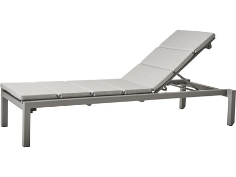 Cane Line Outdoor Relax Aluminum Stackable Sunbed Chaise Lounge