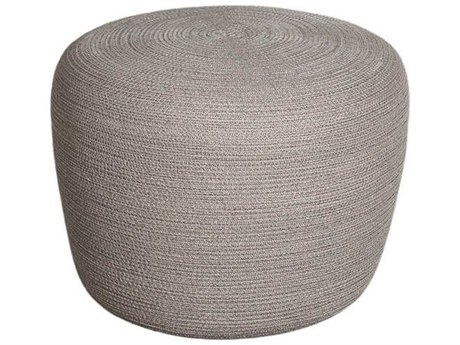 Cane Line Outdoor Circle Soft Rope Small Footstool