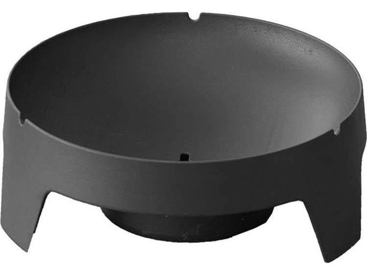 Cane Line Outdoor Ember Black Cast Iron Small 23.7'' Round Fire Pit