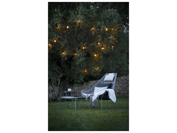 Cane Line Outdoor Breeze Aluminum Wicker Lounge Set
