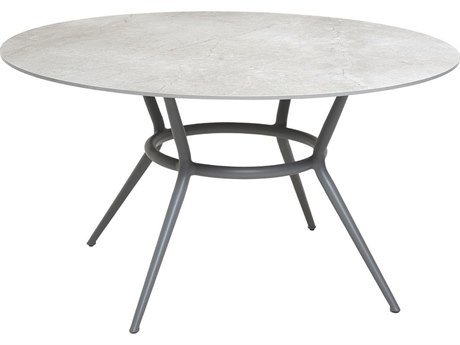 Cane Line Outdoor Joy Aluminum 47''Wide Round Dining Table