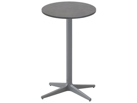 Cane Line Outdoor Drop Aluminum 17'' Round Cafeé Table