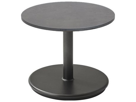Cane Line Outdoor Go Aluminum 17'' Round Coffee Table