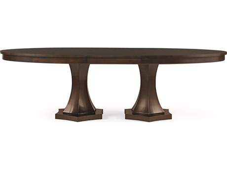 Century Furniture Tribeca Extendable Oval Wood Dining Table