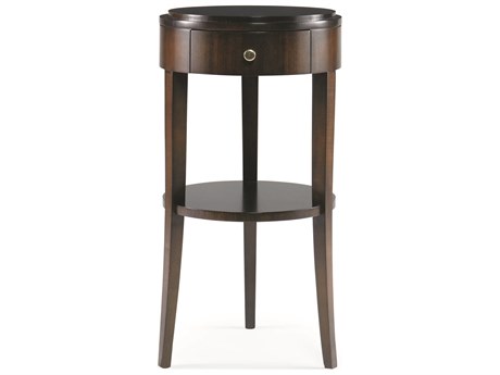 Century Furniture Tribeca Round Wood End Table