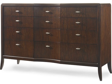 Century Furniture Paragon Club Dufrene 12-Drawers Brown Mahogany Wood Dresser
