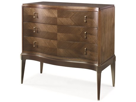 Century Furniture Bridgeton Brown Beech Wood Accent Chest