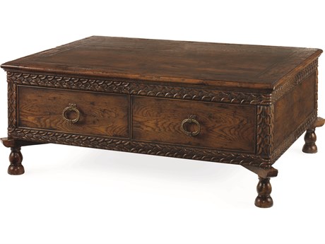 Century Furniture Marbella And Chateau Lyon Rectangular Wood Coffee Table