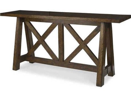 Century Furniture Marbella And Chateau Lyon Rectangular Wood Console Table