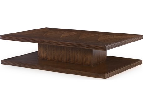 Century Furniture Citation Kirkwood Rectangular Wood Brunette Coffee Table
