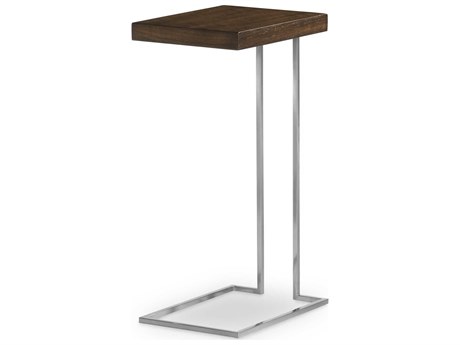 Century Furniture Citation Harkin Pull Up Rectangular Wood Brunette End Table