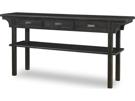 Century Furniture Camden Black Rustic Console Table