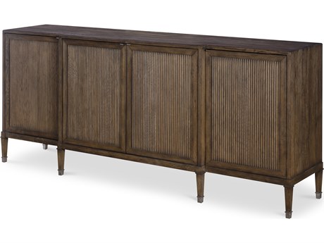 Century Furniture Camden Brown Rustic Console Table