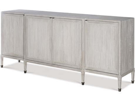 Century Furniture Camden White Rustic Console Table