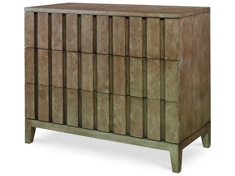 Century Furniture Casa Bella Timber Grey Brown Oak Wood Accent Chest