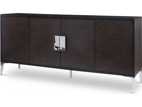 Century Furniture Aria 78" Beech Wood Brownstone Credenza Sideboard