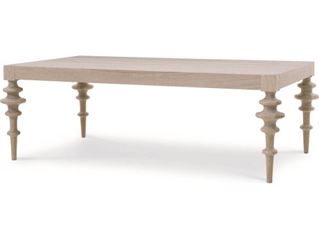 Century Furniture Cadence Rectangular Wood Sand Cerused Coffee Table
